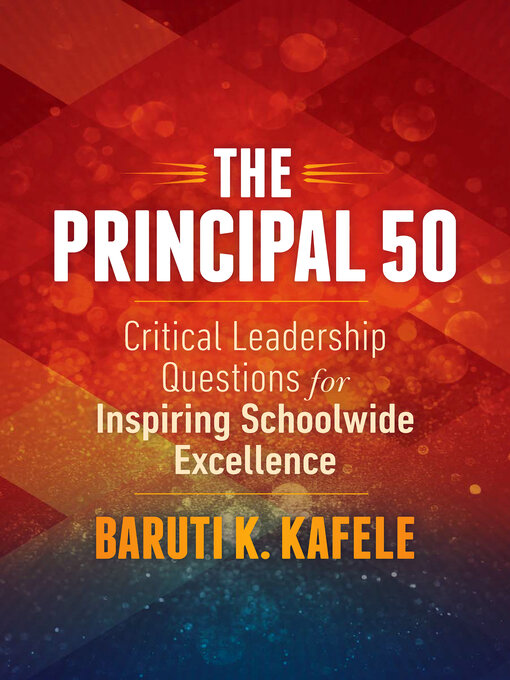 Title details for The Principal 50 by Baruti K. Kafele - Available